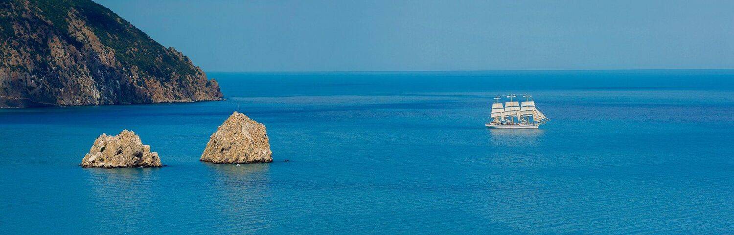 херсонес, фрегат херсонес, черное море, гурзуф, ялта, крым, Serge Titov