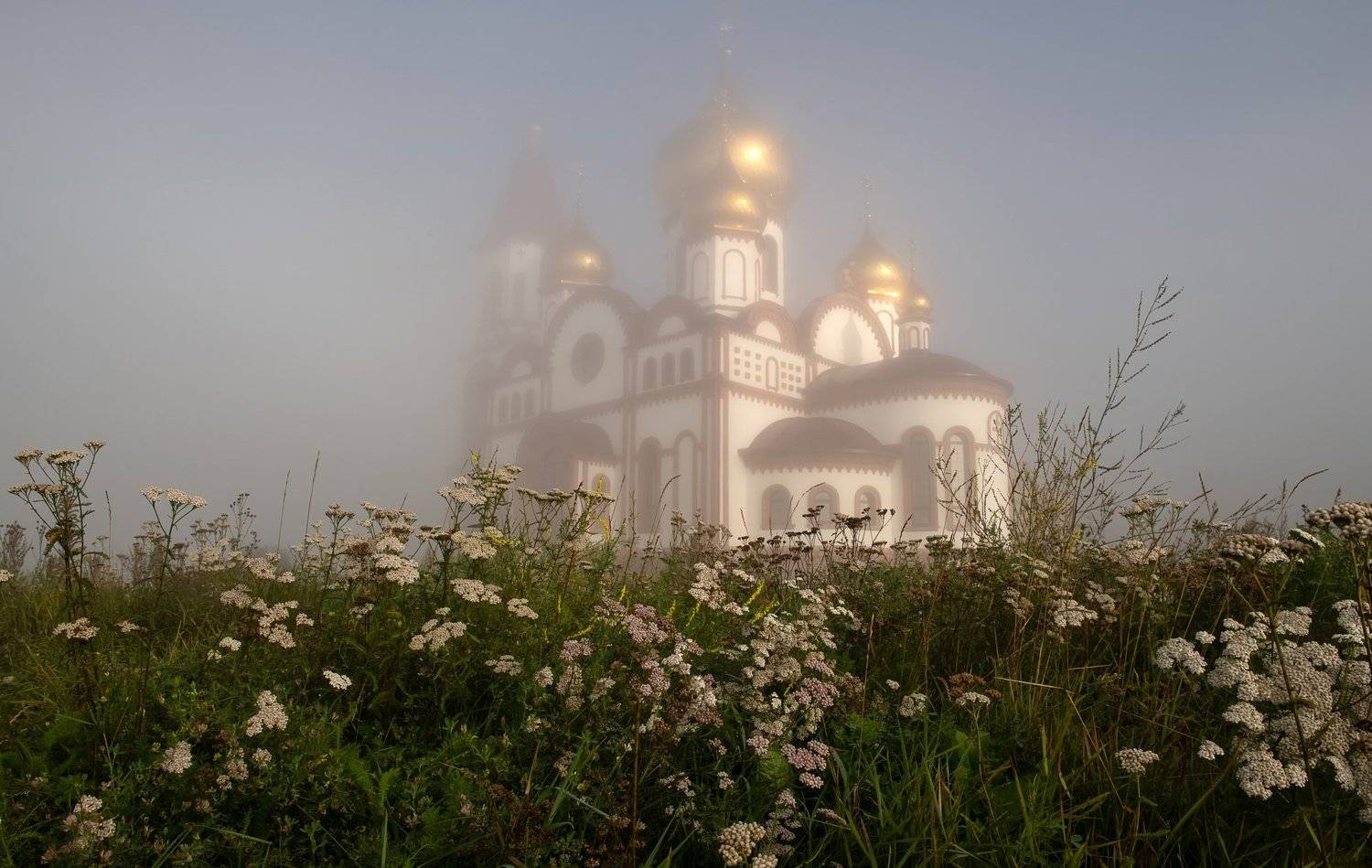 храм новомучеников и исповедников российских, красноярск, туман., Марина Фомина