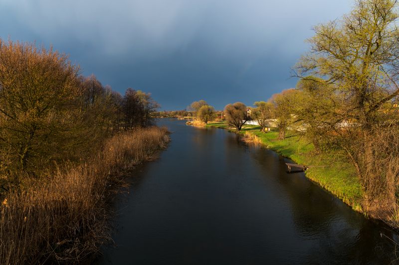 река нежеголь, шебекино, весна После дождика в четверг... фото превью
