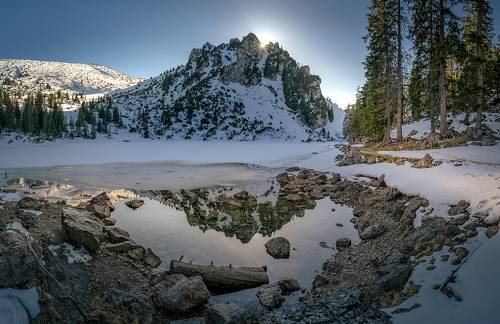 Горное озеро