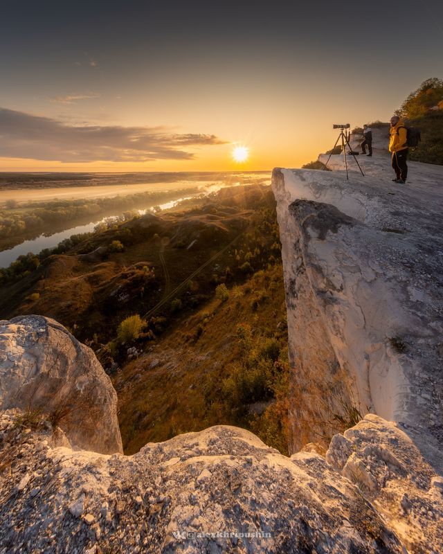 рассвет пейзаж Golden Sunrise фото превью