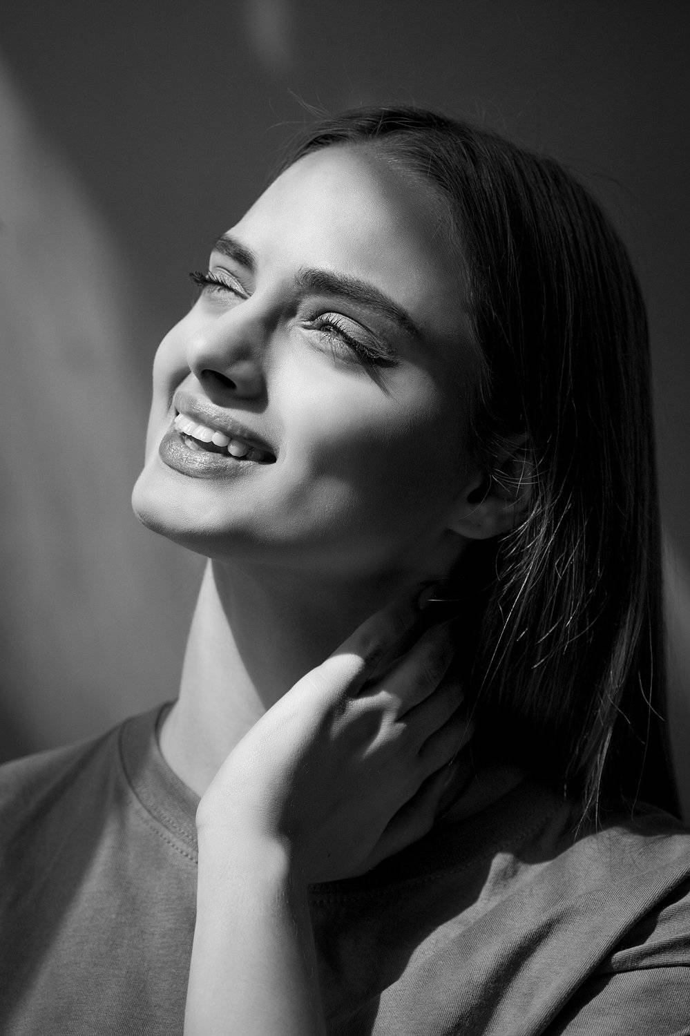 девушка, портрет, студия, Евгений Дёгтев