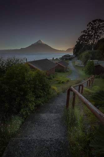 View of the volcano Osorno