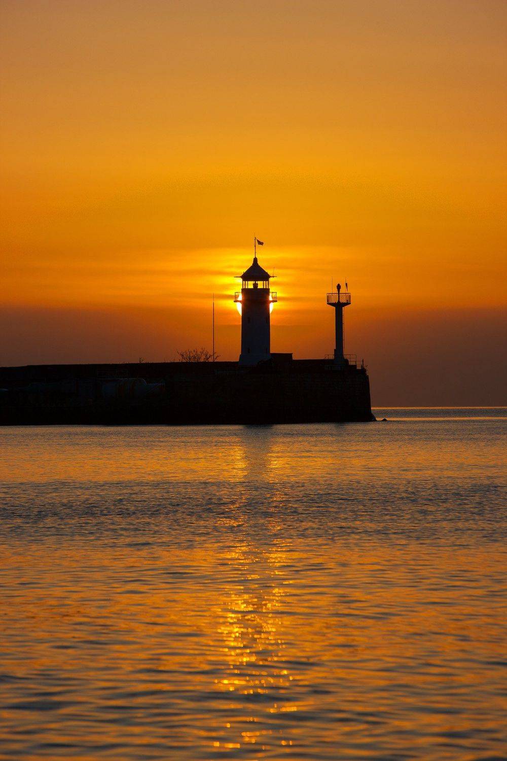 ялта, набережная, крым, набережная, черное море, ялтинский маяк, маяк, набережная ленина, ялтинский залив, мартьян, мыс мартьян, Serge Titov