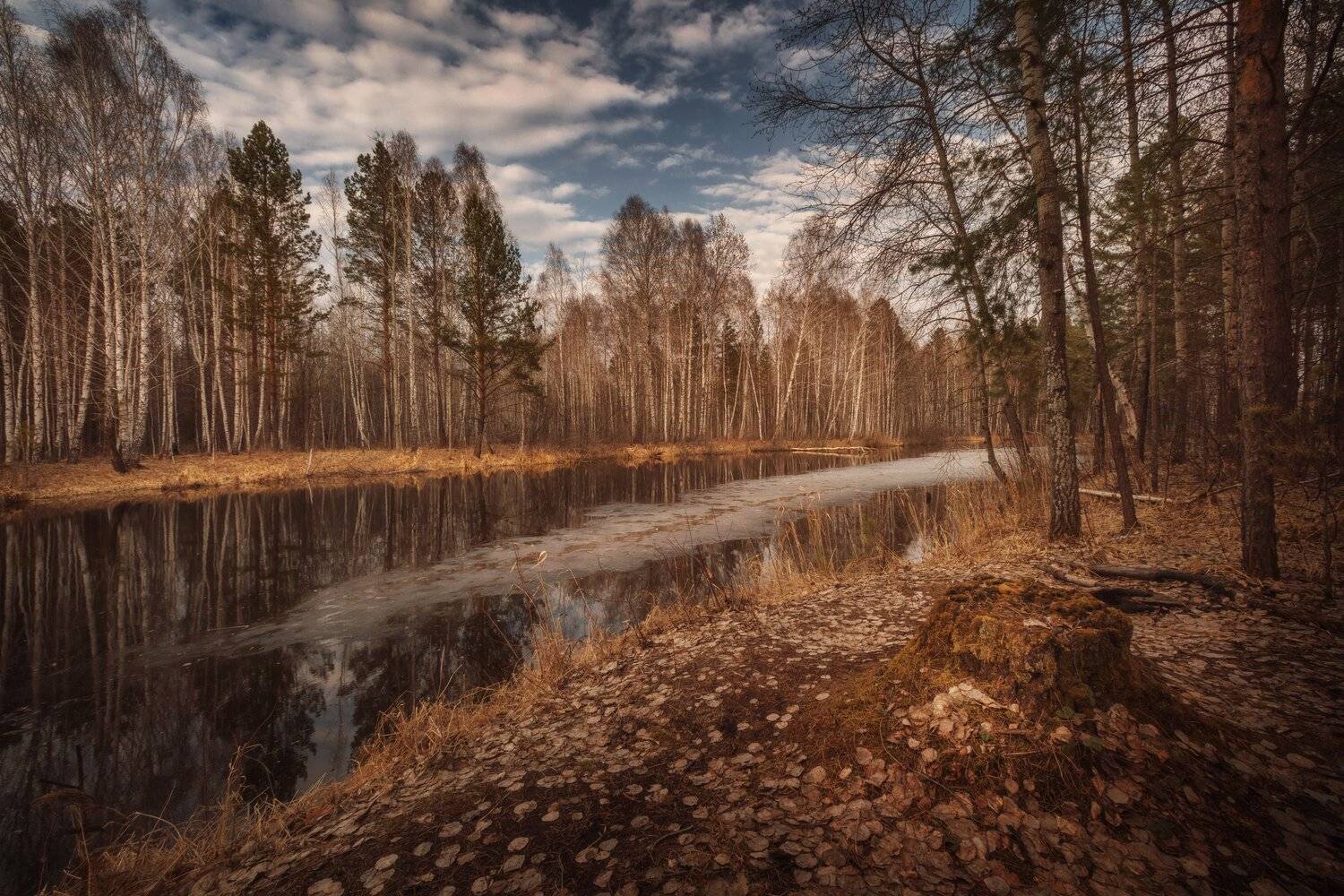 озеро, горы, лес, природа, закат, рассвет, красота, приключения, путешествие, облака, Шевченко Николай