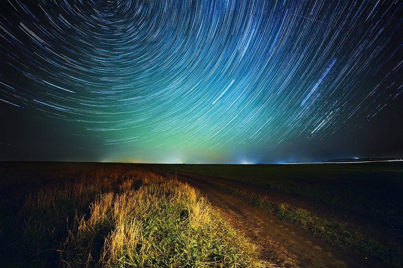 Звездное небо фото превью