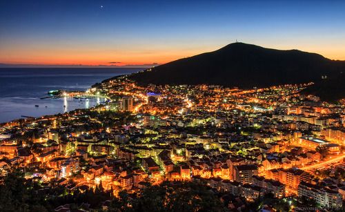 Вечерняя Будва