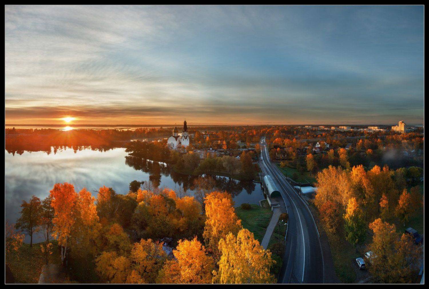санкт, петербург, петроград, лениград, сестрорецк, осень, разлив, сестра, река, Ilya Shtrom