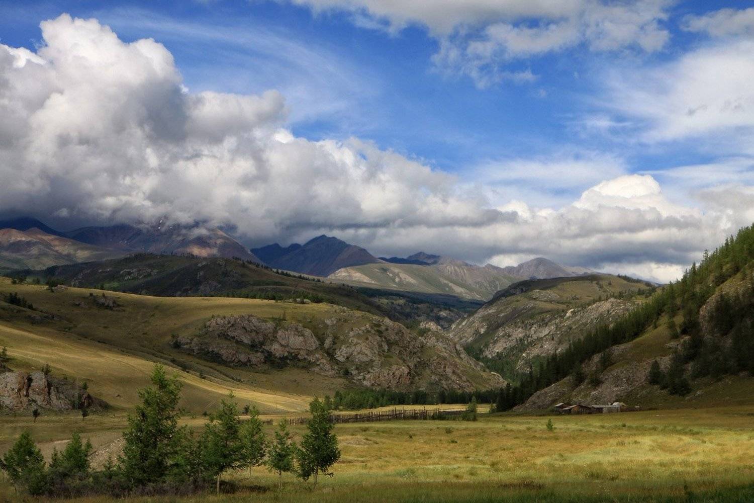 горный алтай, курай, горы, Галина Хвостенко
