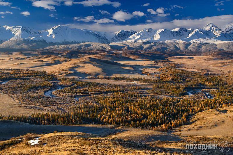 Ещё одно утро в Курайской степи... Горный Алтай. фото превью