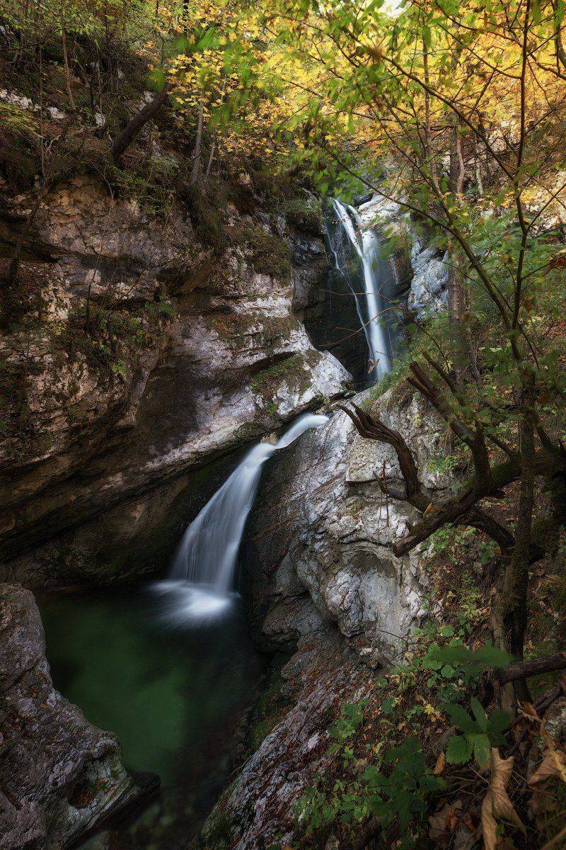 Slap Mostnice, Slovenia, Водопад, Словения, Денис Сорокин