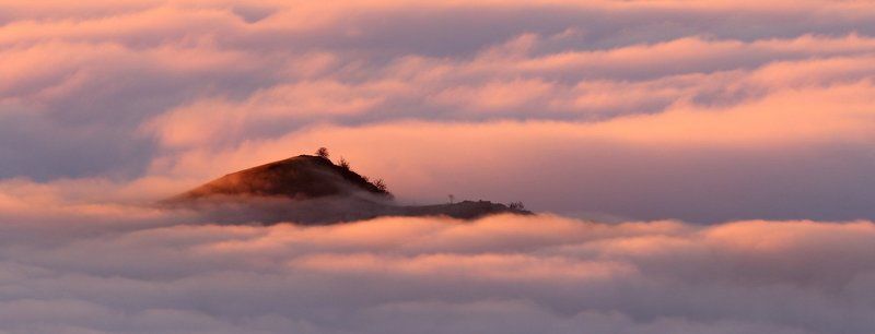 крым, зеленогорье, рассвет Свой остров :) фото превью