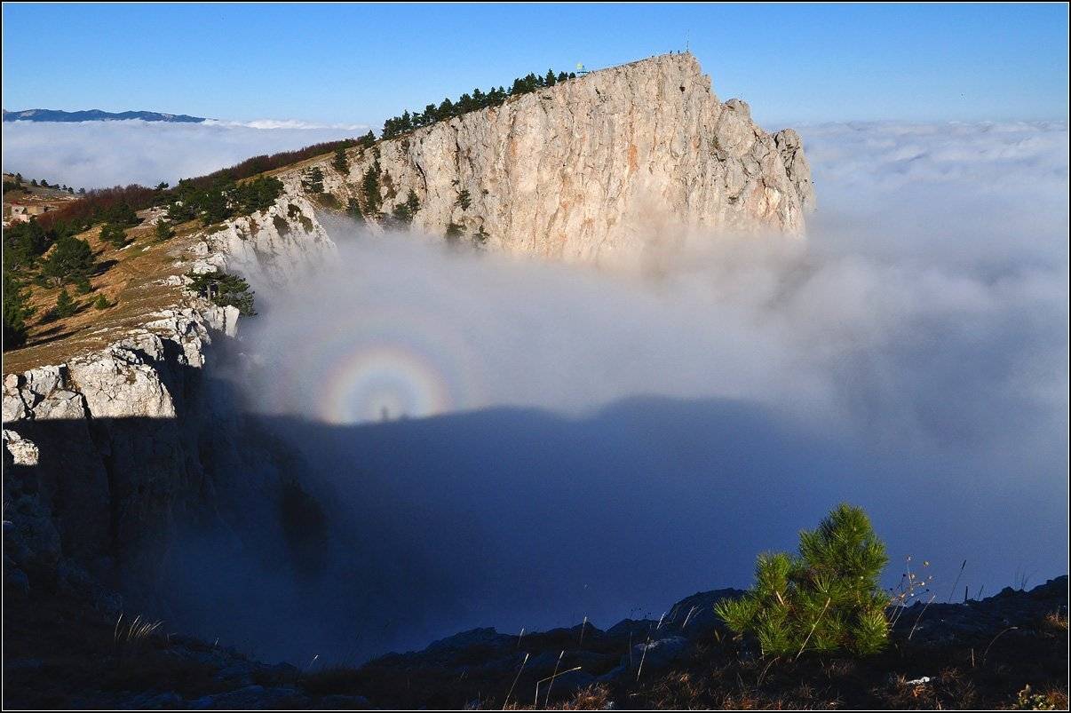 крым, осень, г.ай-петри, туман, АНАТОЛИЙ ДОВЫДЕНКО