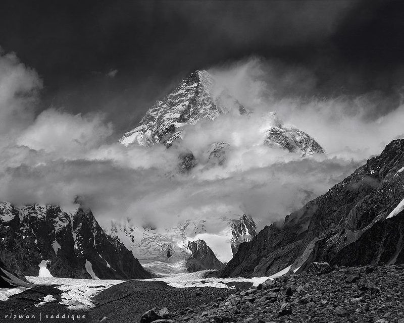 k2 8611m. Northran Area Skardu. Baltoro Muztagh Range Karakoram Pakistan. фото превью