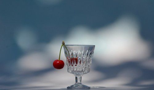 Красные серёжки