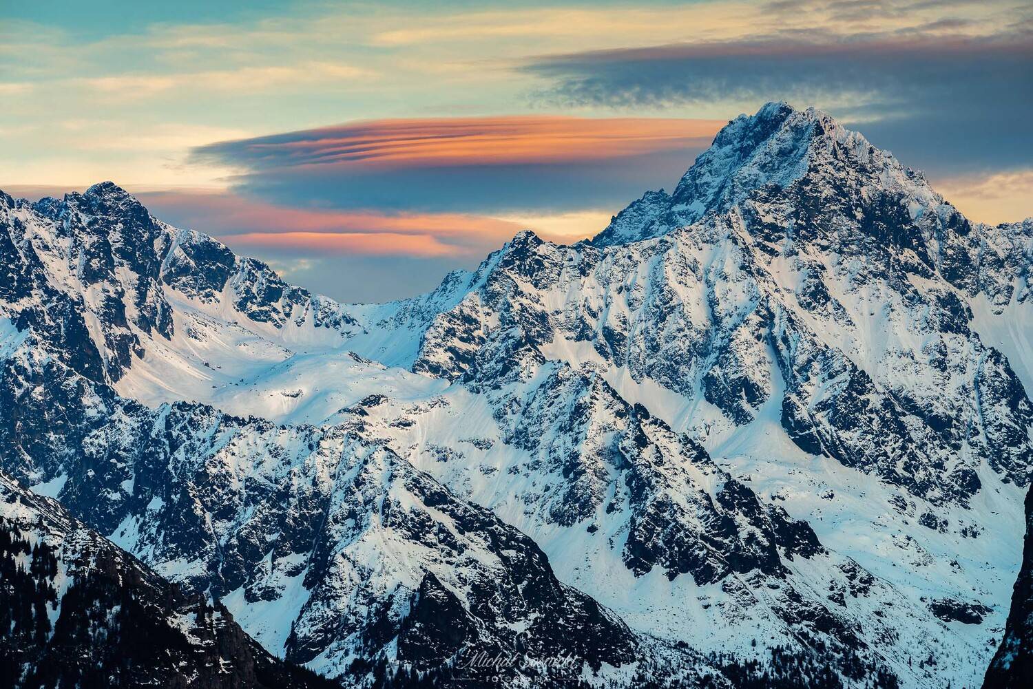#rock #mountain #mountains #tatras #poland #landscape #sunset #spring #slovakia, Michał Sośnicki