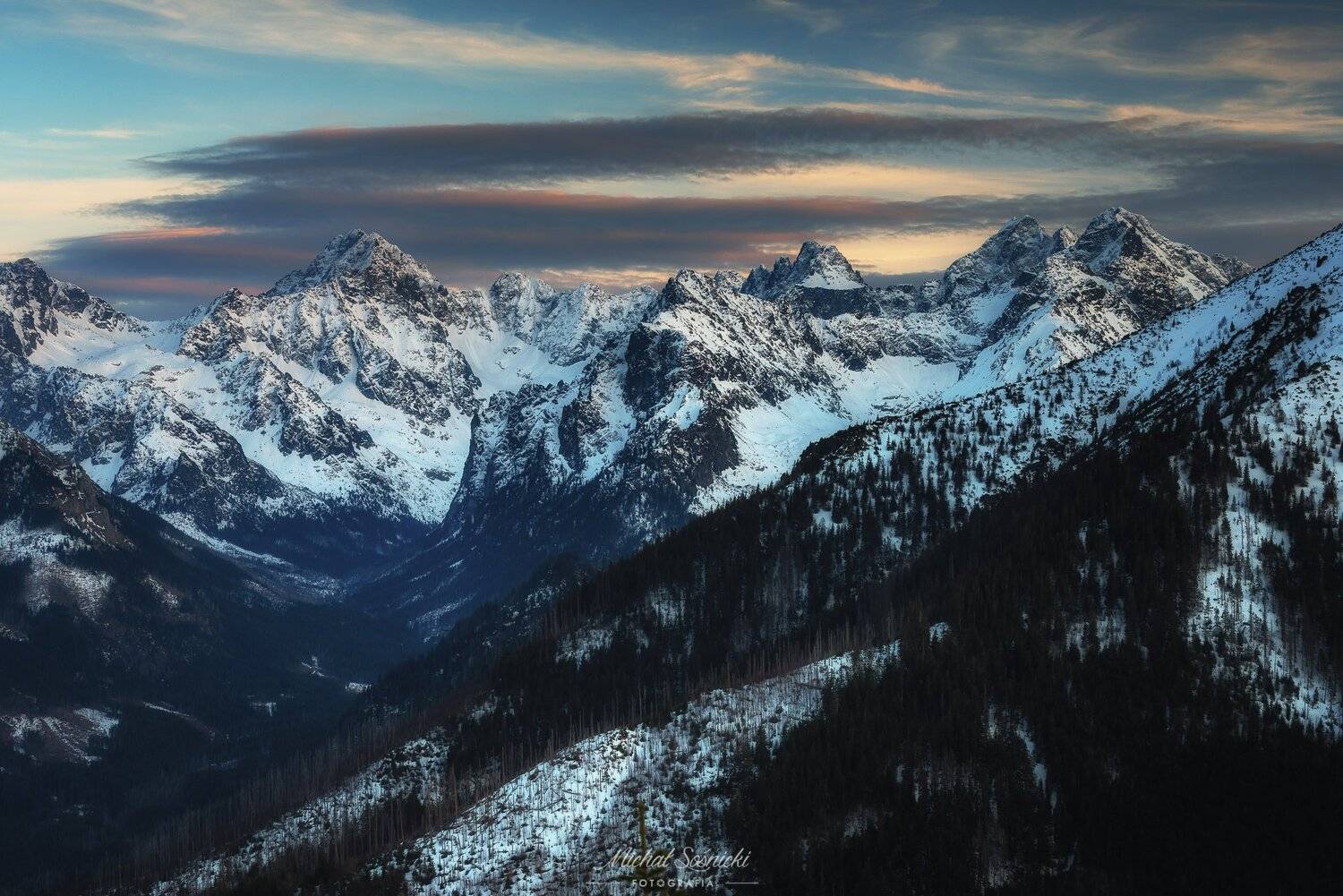 #rock #mountain #mountains #tatras #poland #landscape #sunset #spring #slovakia, Michał Sośnicki