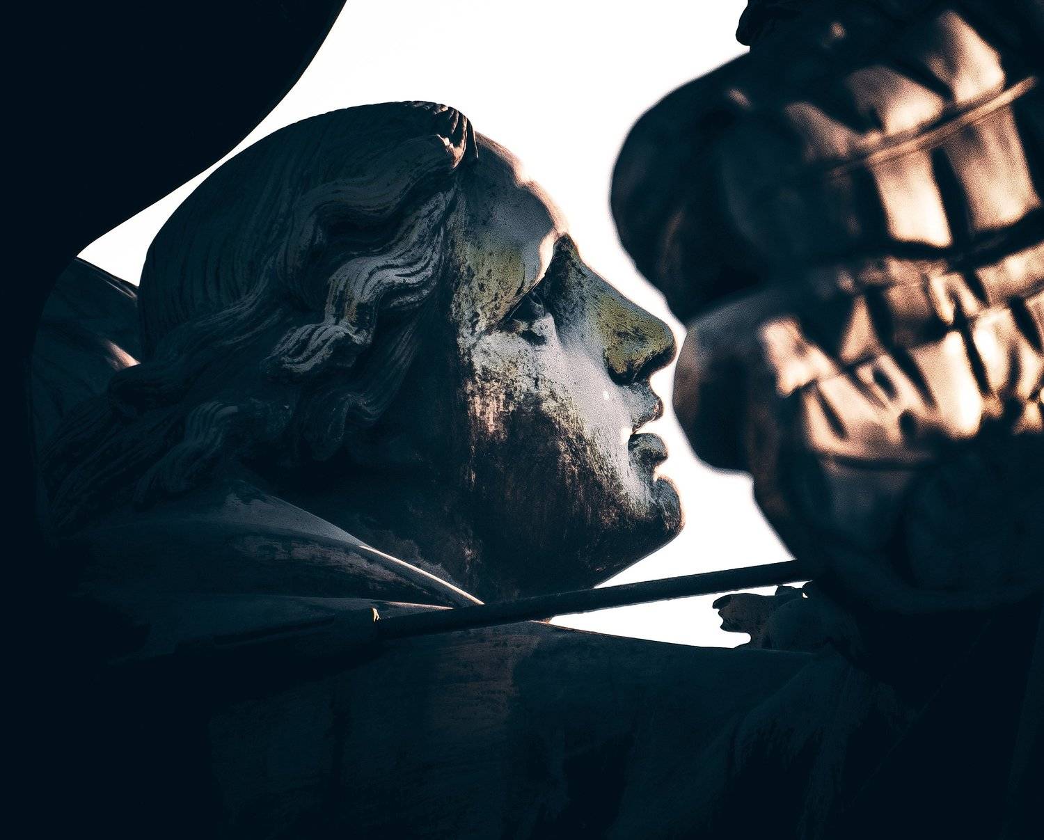 вверх, взгляд, глаза, профиль, скульптура, скульптуры, Vladimir Kedrov