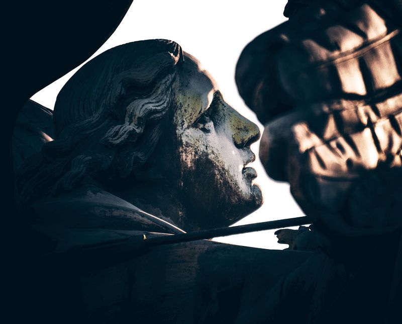 вверх, взгляд, глаза, профиль, скульптура, скульптуры взгляд в небо фото превью