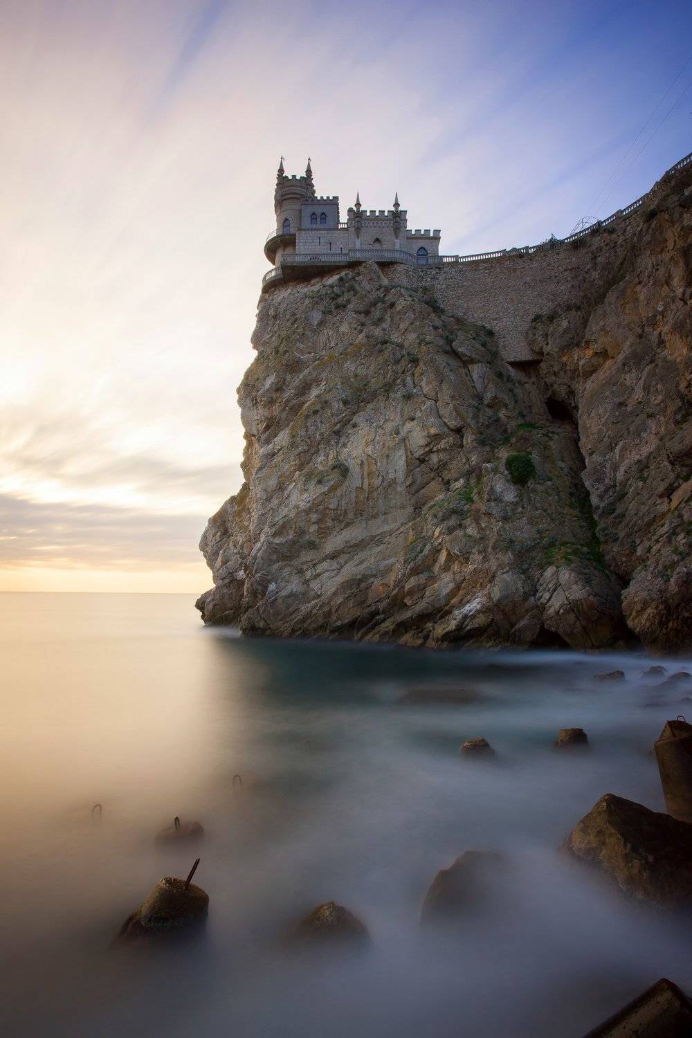 ласточкино гнездо, ялта, крым, ай-тодор, мисхор, черное море, ялтинский залив, Serge Titov