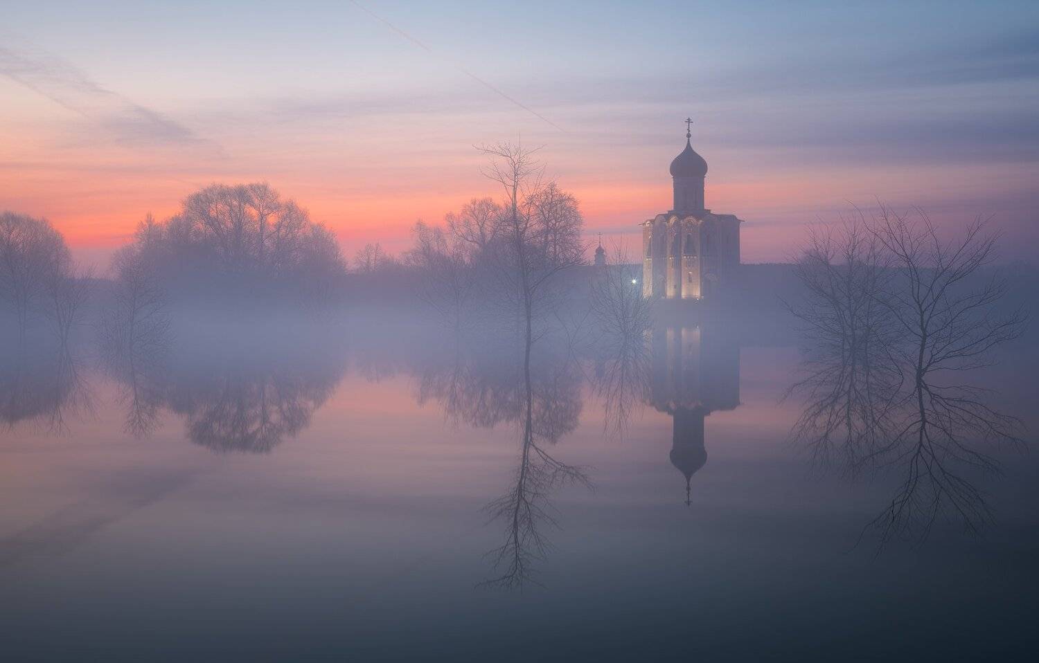 храм, боголюбово, весна, разлив, пейзаж, Виталий Левыкин