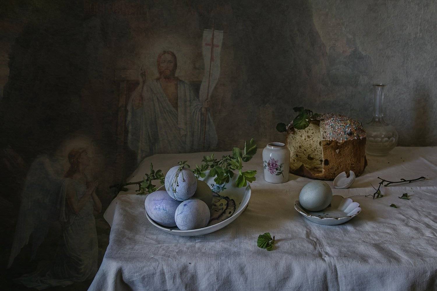 натюрморт, пасха, Анна Петина