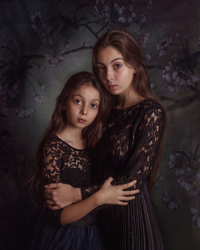 pictoric portrait fineart sisters Sisters Love фото превью