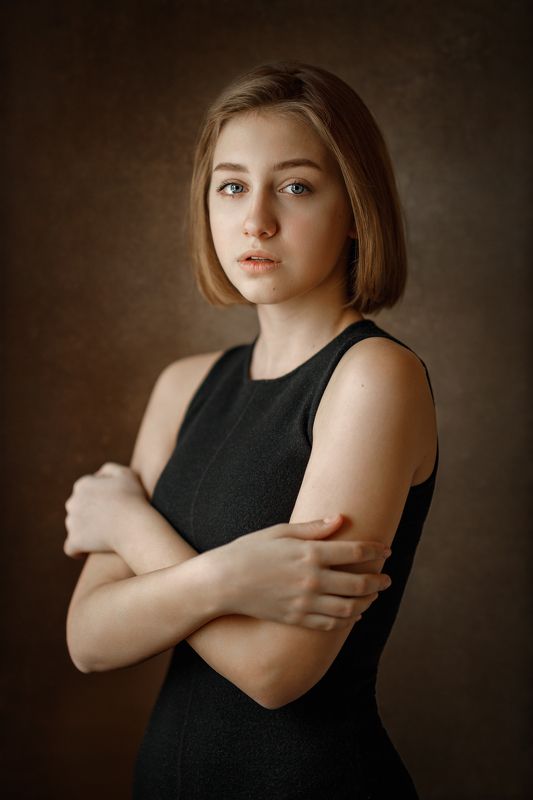 девушка портрет естественный свет Ksenia фото превью