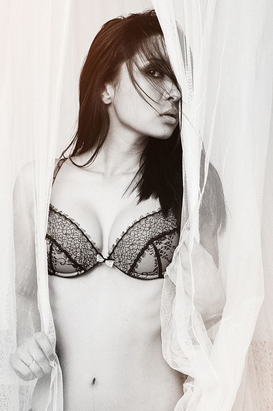 девушка, нижнее бельё  фото превью