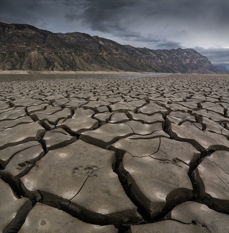 природа, пейзаж, горы, земля Кракелюры фото превью