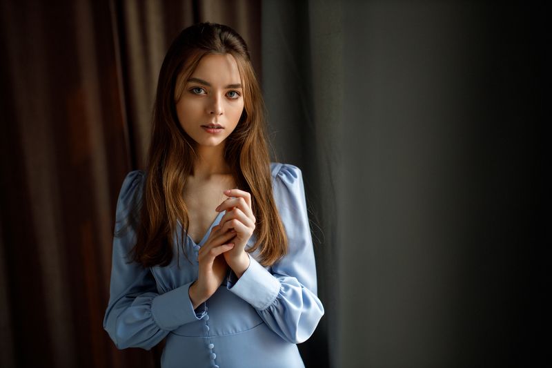 girl, portrait Katy фото превью