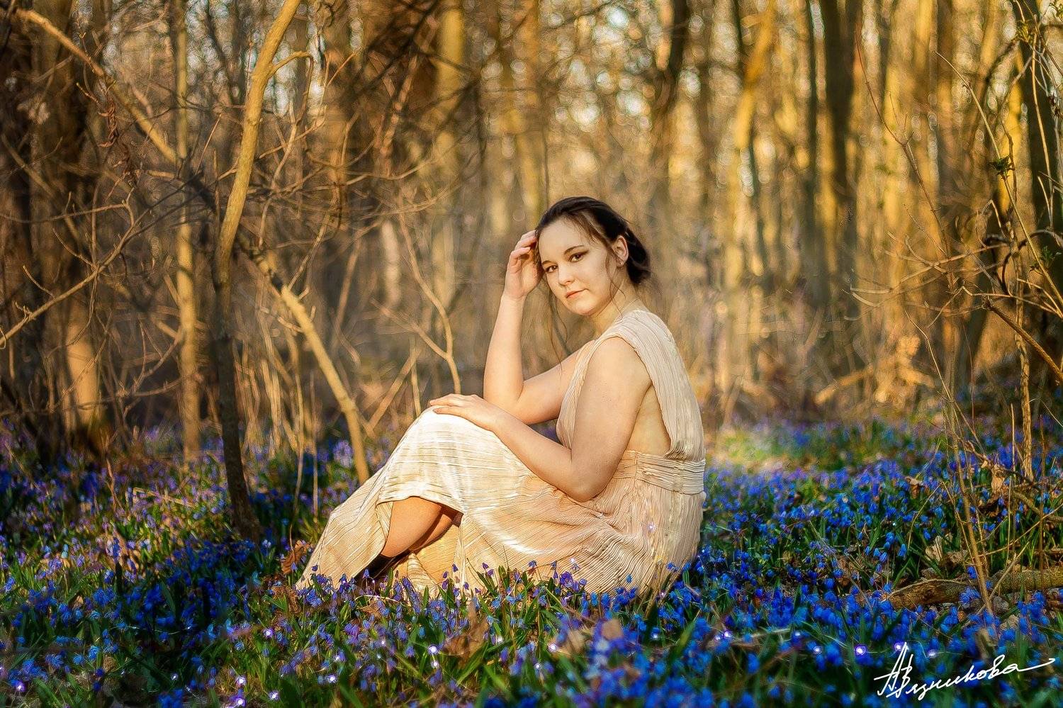фотограф Лисичанск, портрет, весенняя фотосессия, девушка,, Анна Вязникова