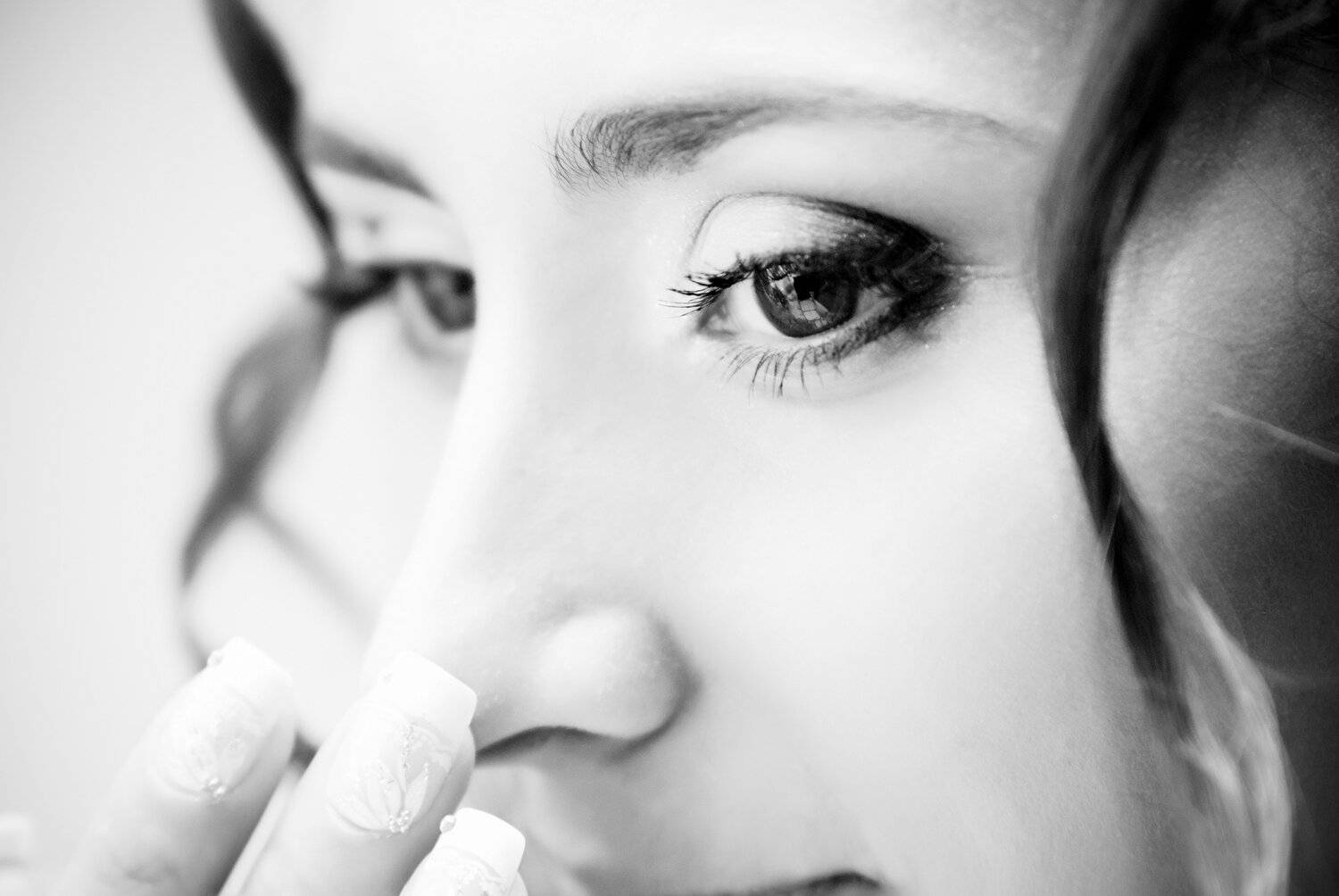 eyes, portrait, woman,  Mykhailo