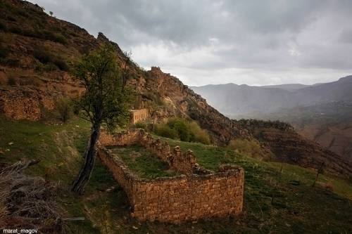 Старый аул Гамсутль..