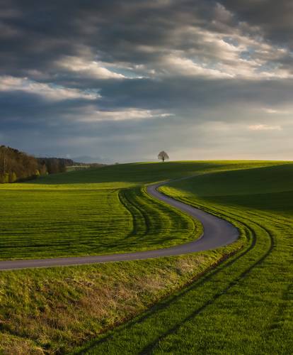 Весенний пейзаж.