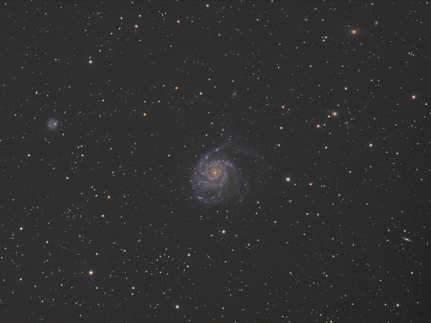 m101, space, milkyway, deepsky, star, galaxy. messier, astro, astrophoto, longexpo, Евгений Бондарь