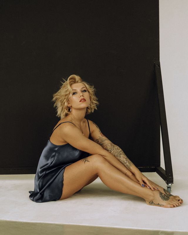 потрет, девушка, студия, portrait, girl, beauty Оля фото превью