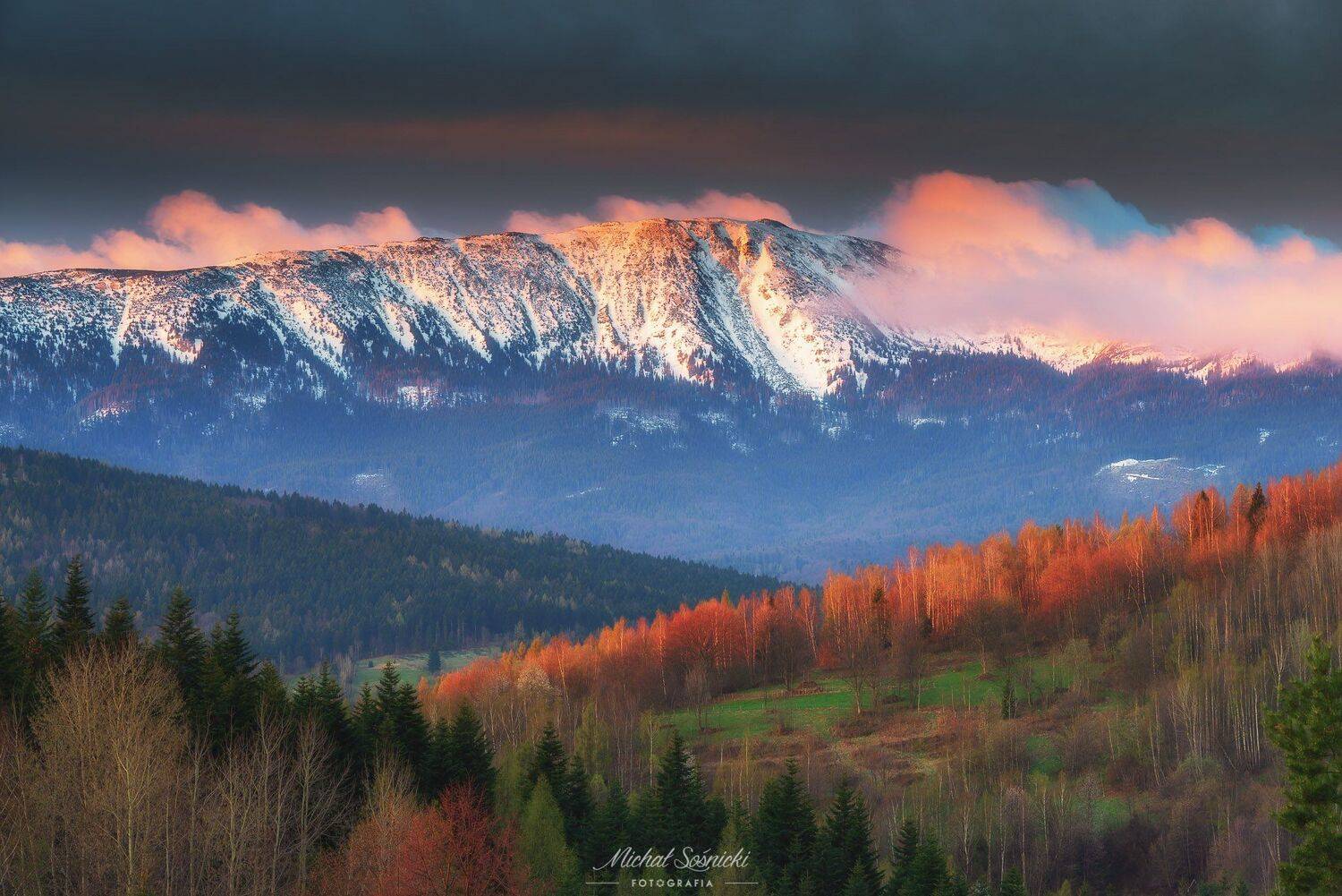 #zawoja #poland #spring #sunrise #sky #nature #landscape #benro #pentax, Michał Sośnicki