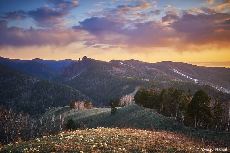 такмак Весенний вечер на Торгашинском хребте фото превью