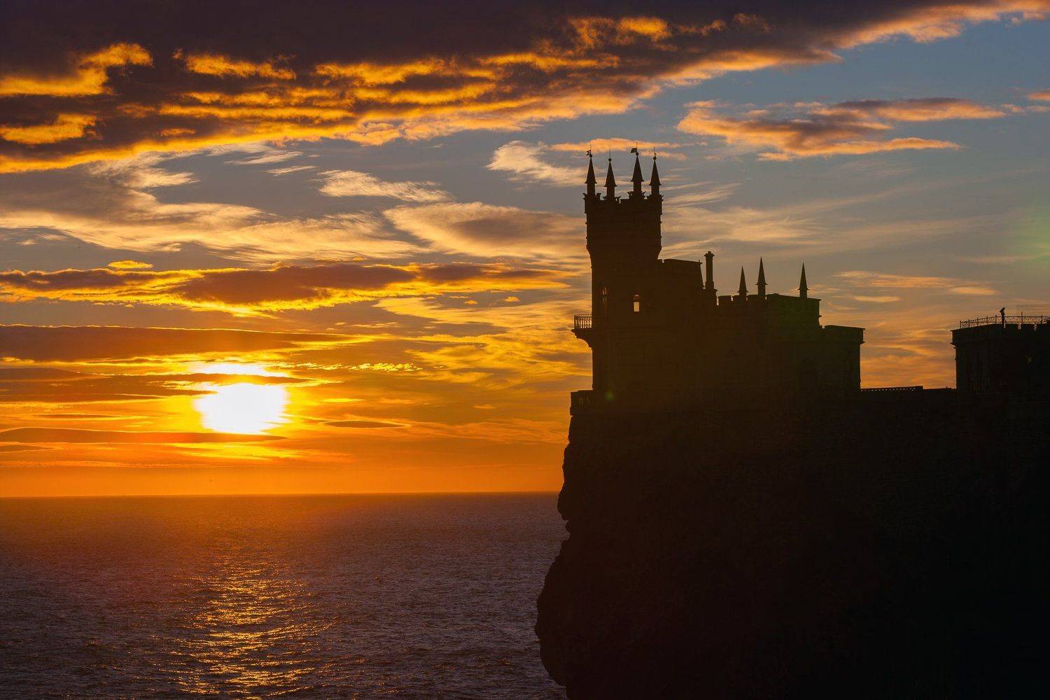 ласточкино гнездо, ялта, крым, ай-тодор, мисхор, черное море, ялтинский залив, мартьян, Serge Titov