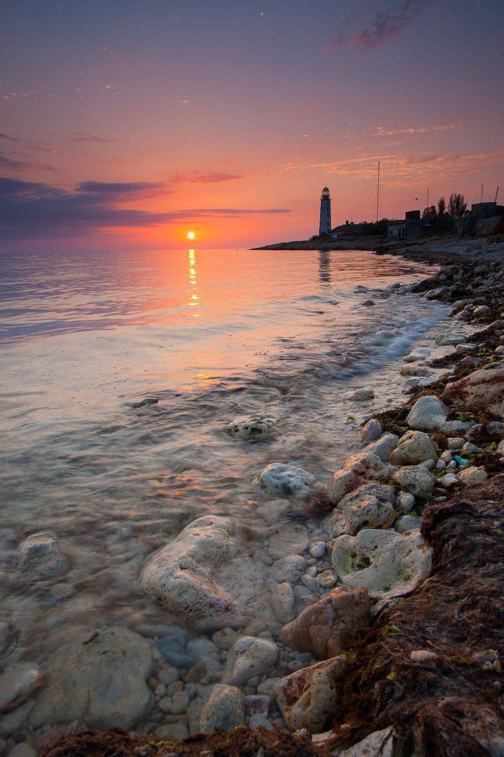херсонес, мыс херсонес, черное море, крым, херсонесский маяк, севастополь, Serge Titov