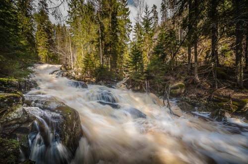 Карельский водопад