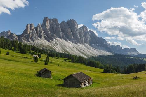 Альпийский пейзаж.
