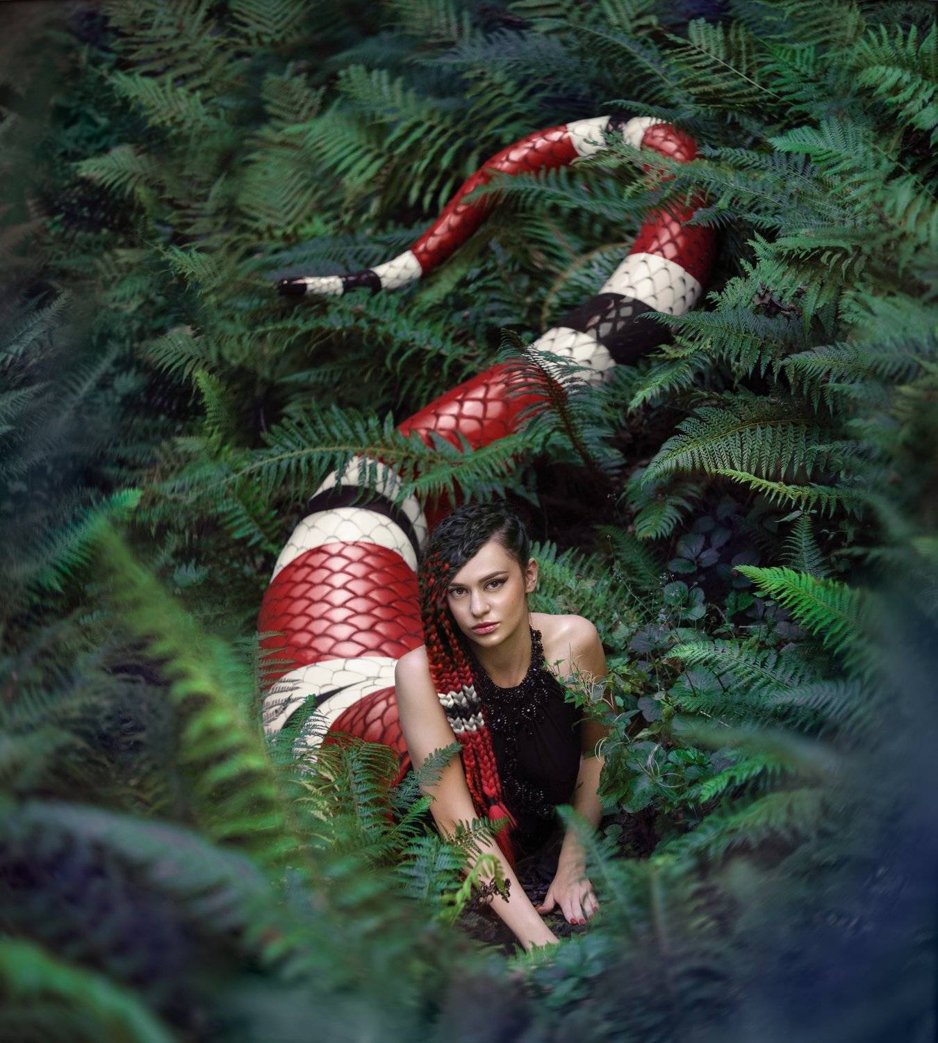 змея, ламия, фэнтези, королевская змея, Natalie Seitner