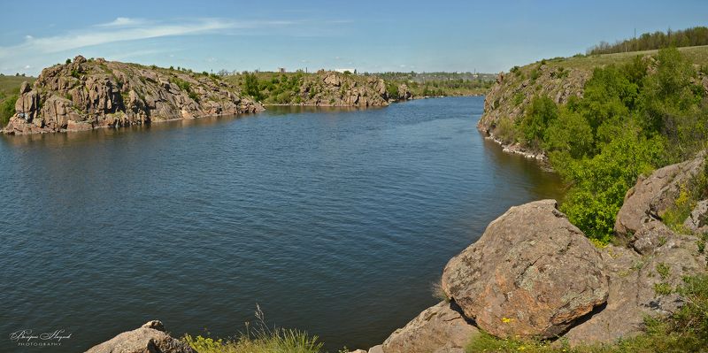 весна, май, днепр, остров хортица, скалы, балка наумова Хортица. Старый Днепр фото превью