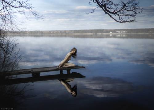 Купальщица