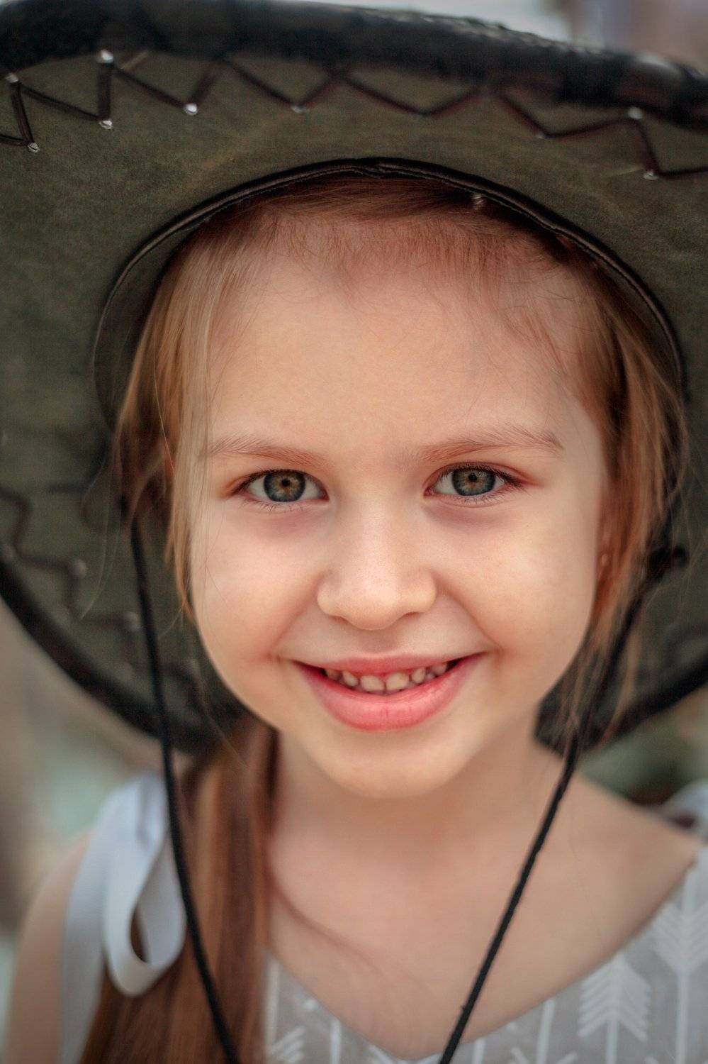 портрет,девочка,ковбой, Nina Zaytseva