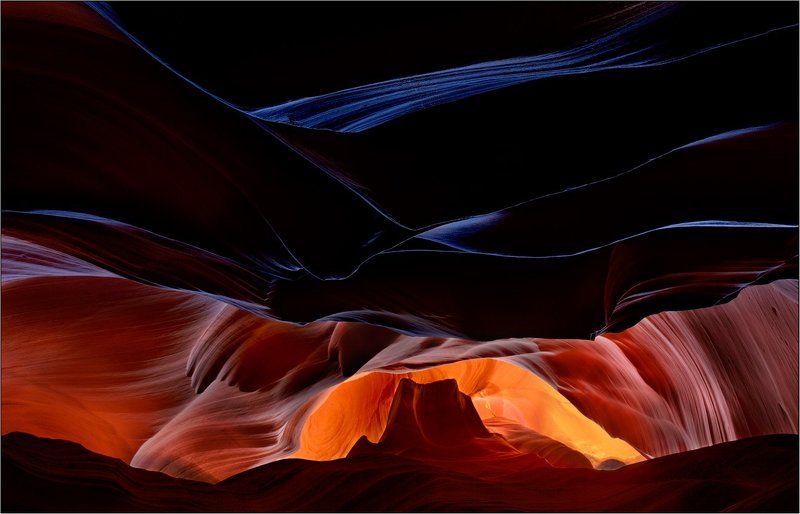 antelope, canyon Фантастические пейзажи каньона Антилопы фото превью
