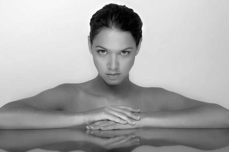 Mixed images from nature and models фото превью