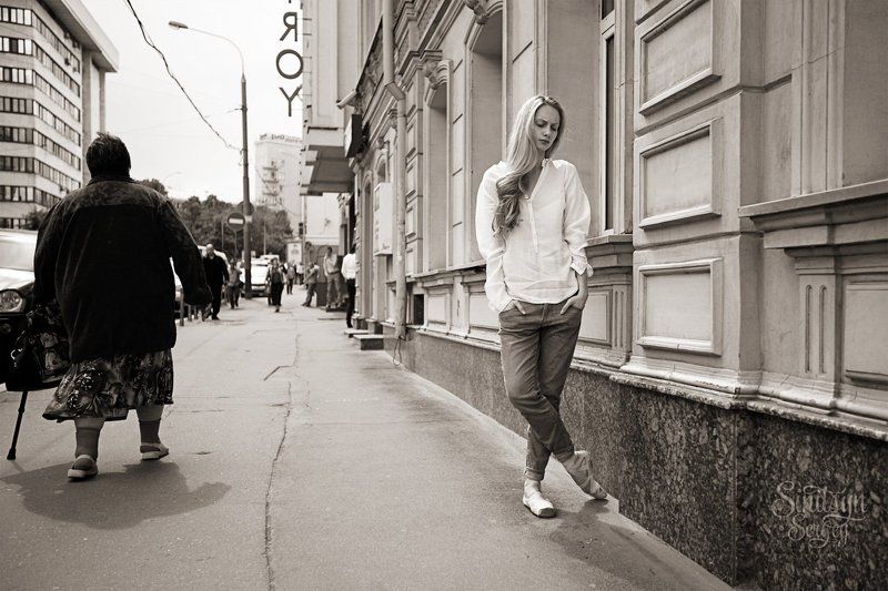 балерина в городе фото превью